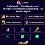 WaDefender Your Ultimate WhatsApp Account Strongness Checker for Bulk Sending 5