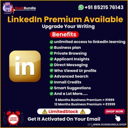LinkedIn Premium Available