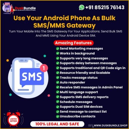 SMS Gateway (SMS Bulk Sender)