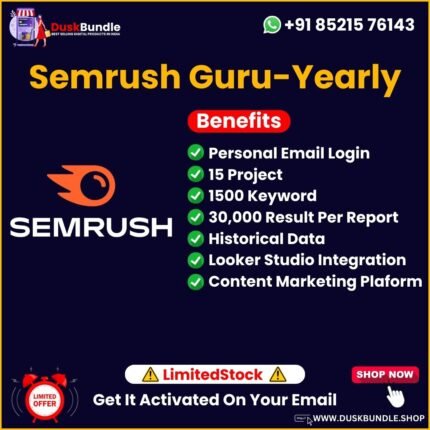 Semrush Guru Yearly