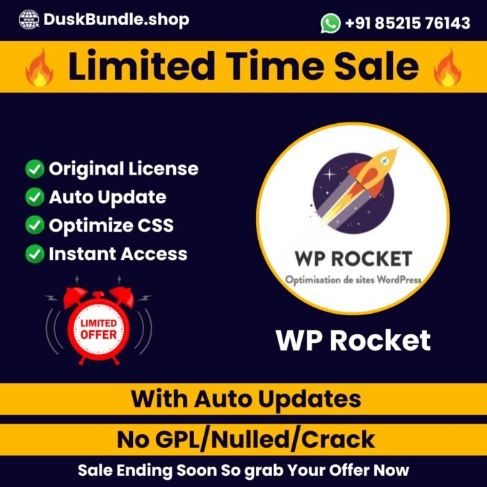 WP Rocket Premium Plugin