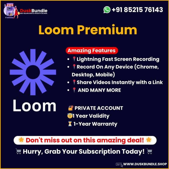 Loom Premium 1 Year