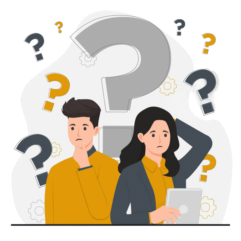 people asking questions concept answers vector illustration flat style