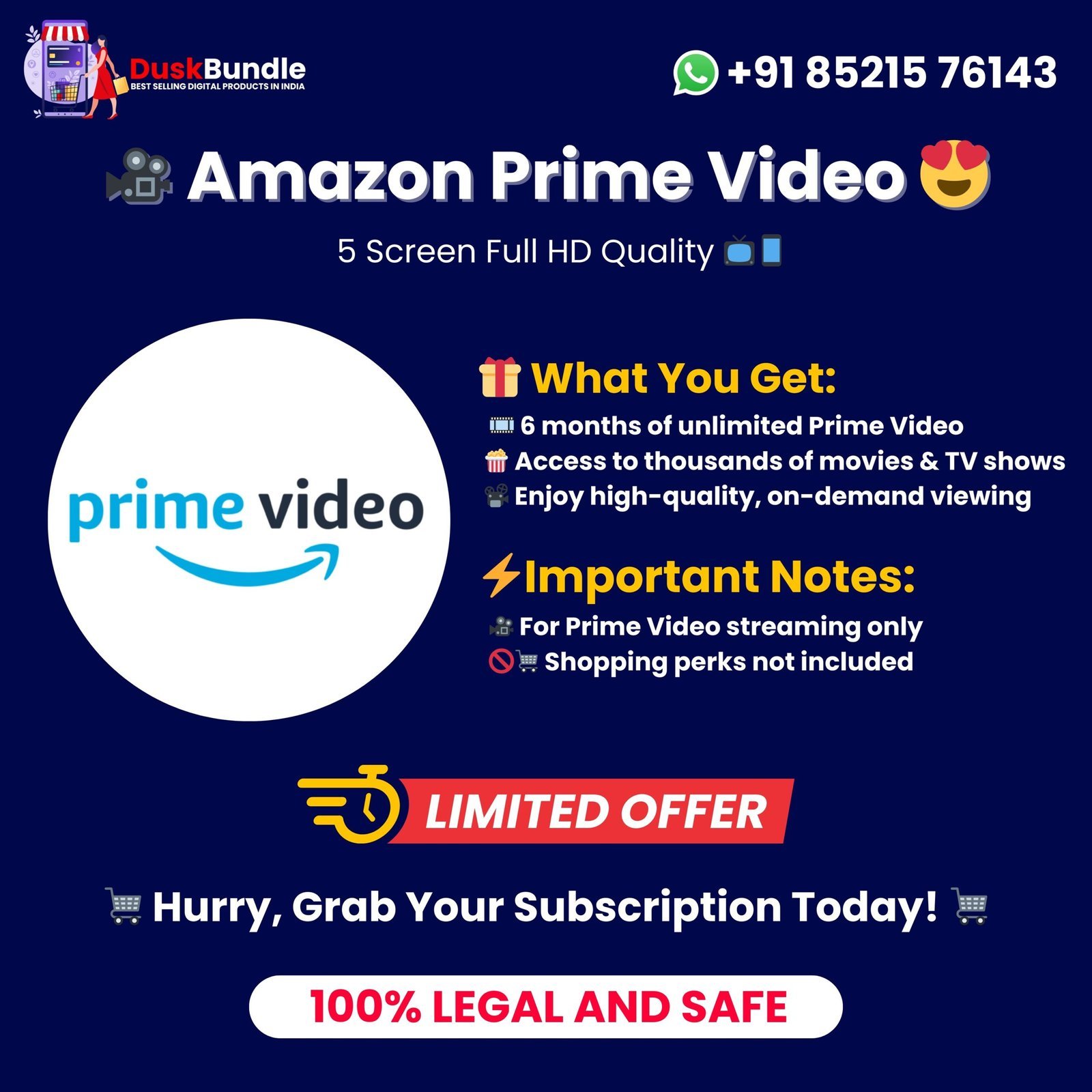 2-scaled-1.jpg Amazon Prime Video – 6 Months 🎥 - Image 1